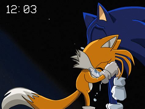 Sonic & Tails Mourn Cosmo Redraw by ScorpionClaws on Newgrounds