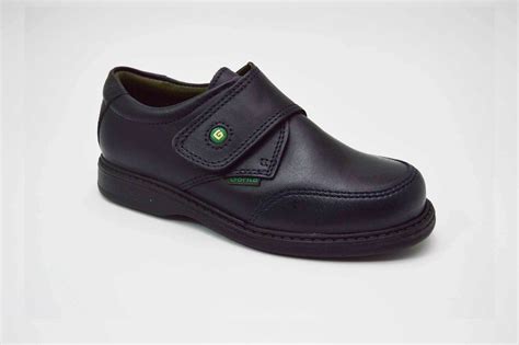 Zapato colegial azul puntera reforzada Gorila niño Calzados