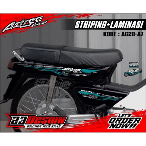 Jual Striping Astrea Striping Grand Striping Astrea Grand