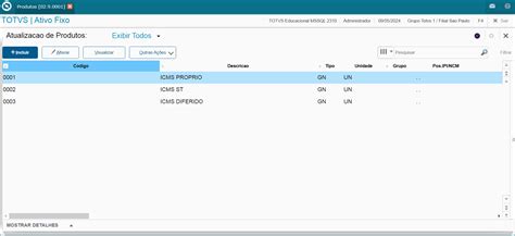 Cross Segmento Totvs Backoffice Linha Protheus Fis Como