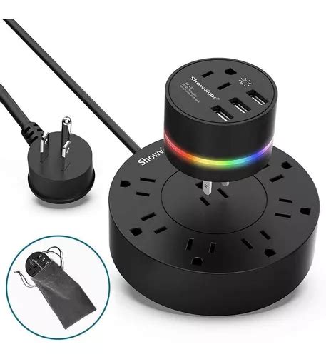 Regleta De Alimentaci N Con Usb De Salidas Puertos Usb Mercadolibre