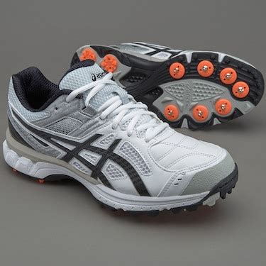 Asics Gel-220 Not Out Cricket Spikes - Mens Shoes - Spikes - White ...