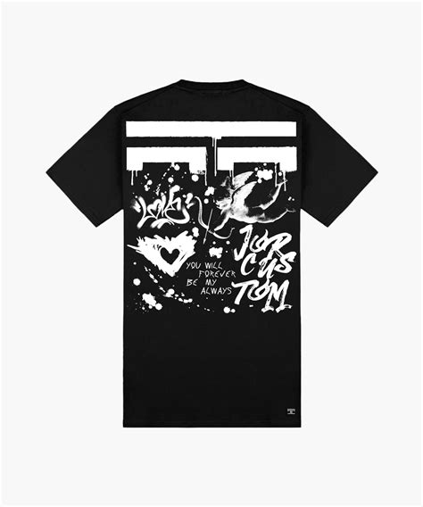 Jorcustom Forever Slim Fit T Shirt Black