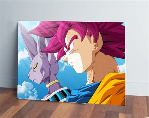 Cuadro Dragon Ball Goku 343 4053 Mdf Memoestampados Memo Estampados