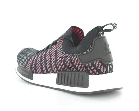 Adidas Nmd R1 Stlt Pk Black Grey Solar Pink Cq2386