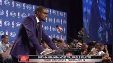 Watch Kevin Durant’s Emotional Mvp Acceptance Speech