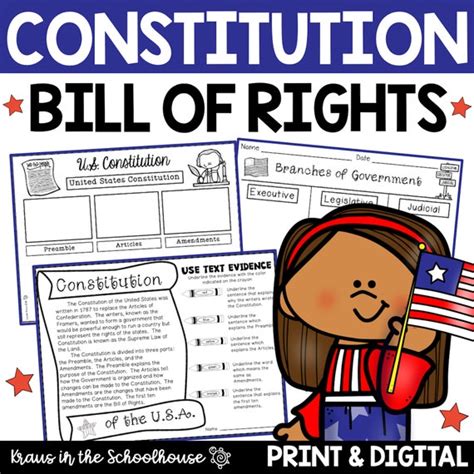 Constitution Day Activities Bill Of Rights Activities Us