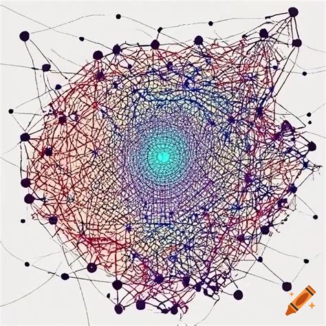 Schematic Of A Neural Network Architecture On Craiyon