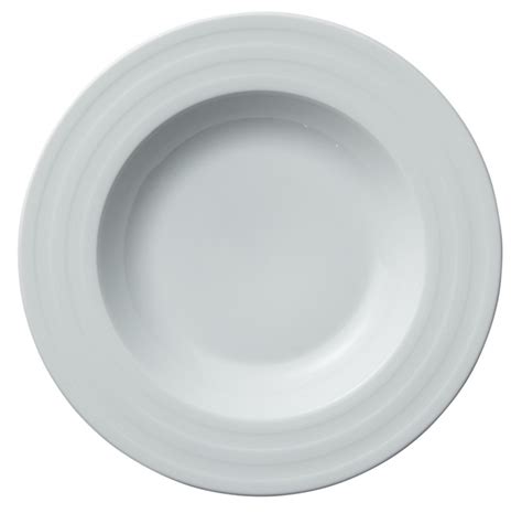 Assiette Creuse Rond Blanc Porcelaine Cm Ruby Ecotel Sausheim