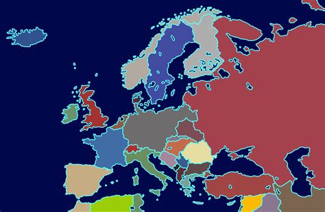 Tno Mapping Europe Map After Second West Russian War Rtnomod