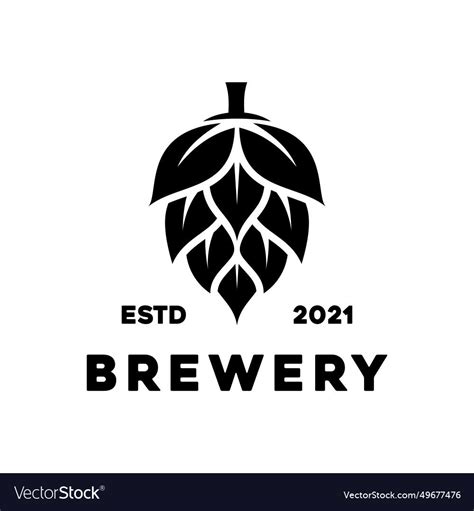 Brewery logo design Royalty Free Vector Image - VectorStock