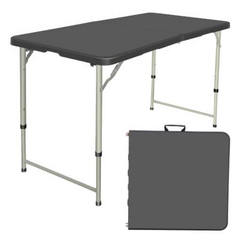 SUGIFT 4ft Folding Table In Black, 1 unit - Ralphs