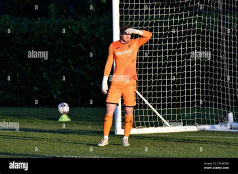 Swansea Wales 1 December 2023 Goalkeeper Archie Matthews Of Swansea