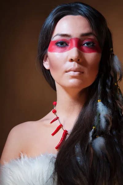 Native American Face Paint Female