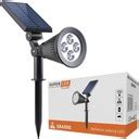 Reflektor Ogrodowy Solarny LED Wbijany Szpikulec Lampa Solarna SuperLED