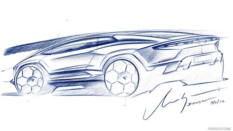 Lamborghini Lanzador Concept | 2023MY | Design Sketch