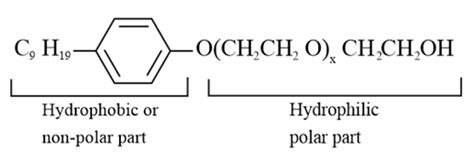 Following type of nonionic detergents are present in liquid detergents ...