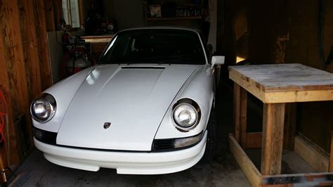 73 911 Tv White Wide Body Porsche Duck Tail German Imported Carb