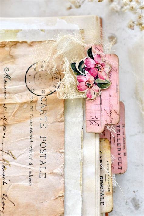 Diy Junk Journal Embellishments In 2023 Vintage Junk Journal Junk Journal Diy Journal