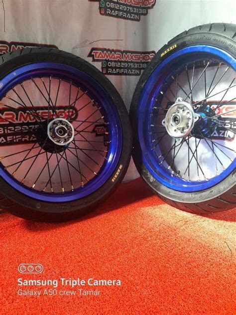 Ban Set Supermoto Klx Klx Roda Set Sumo Klx Bf Dtracker Lebar Velg