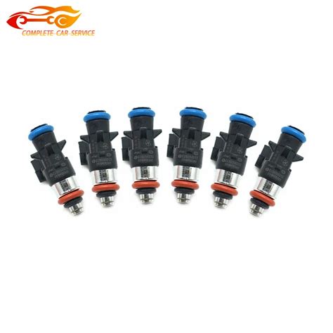 Pcs Fuel Injectors For Bosch Chrysler Dodge Ram Jeep L