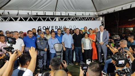 Em Visita A Timon Governador Carlos Brand O Inaugura Delegacia Da