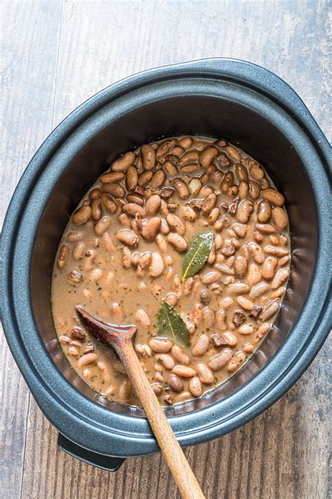 Crock Pot Pinto Beans (no soak) - Recipes From A Pantry