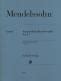 Henle Verlag Mendelssohn B F Oeuvres Pour Piano Vol Woodbrass