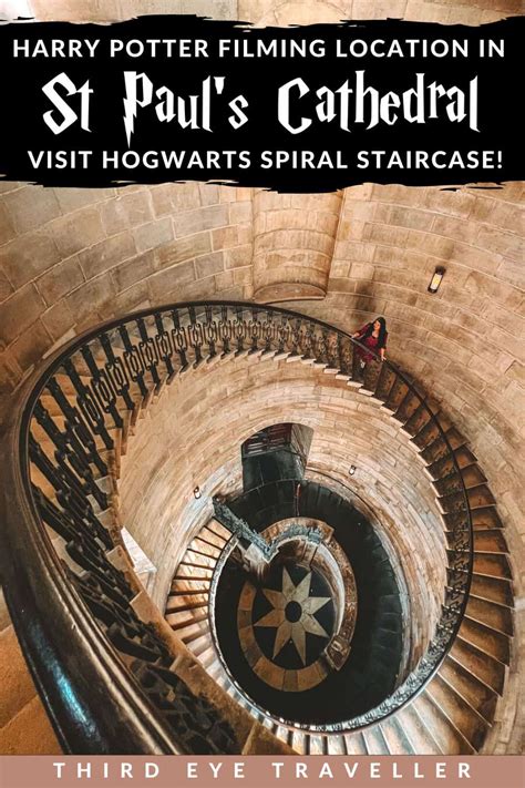 St Paul S Cathedral Harry Potter Filming Location Geometric Staircase