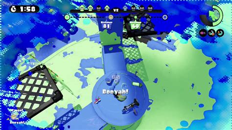 Splatoon S Squad Battle Rainmaker Training Krak On Splat Roller At