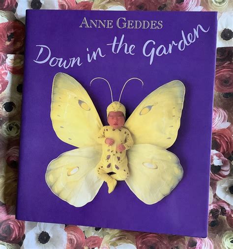 STUNNING Vintage 1998 Anne Geddes 'down in the Garden' Paperback Book ...