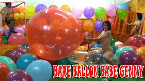 Bare Balloon Babe ITALOON BALLOON GIRLS Clips Sale