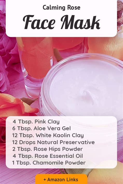 Diy Rose Face Mask For Dry Skin