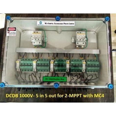 Solar Dc Distribution Box Solar Dc Combiner Box 10 In 1 Out 1000v Dc Isolator Manufacturer