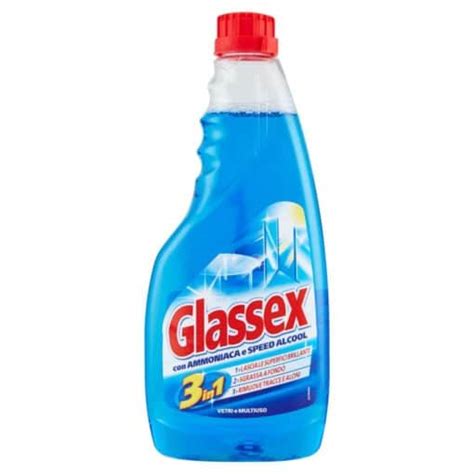 Glassex Ricarica Detergente Per Vetri E Multiuso 500 Ml Piazza