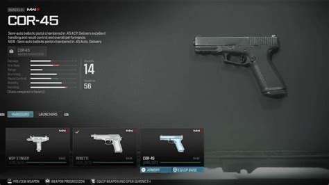 How To Unlock COR 45 In MW3 Get Powerful New Pistol ONE Esports