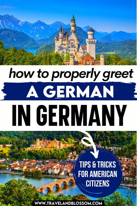 The 10 Most Common German Greetings and Introductions | Travel and Blossom