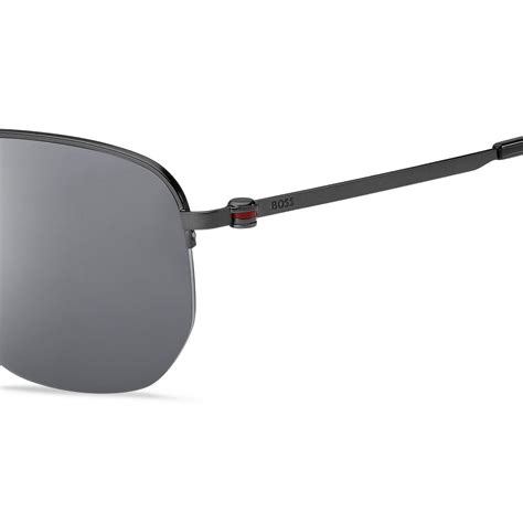 Hugo Boss F Sk R T Matte Dark Ruthenium Sunglasses Man