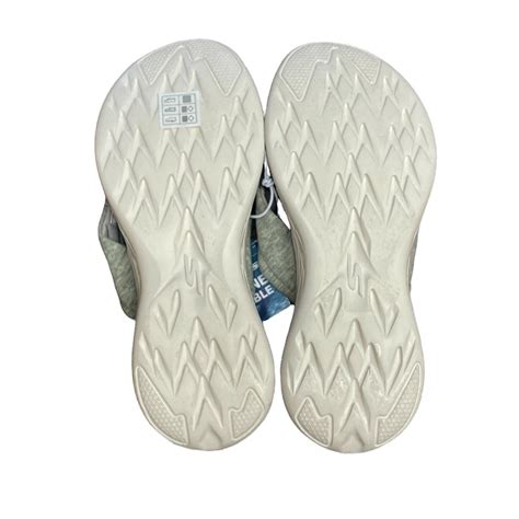 Skechers On The Go 600 Be Happy Goga Mat Go Walk Flip Flop Sandals