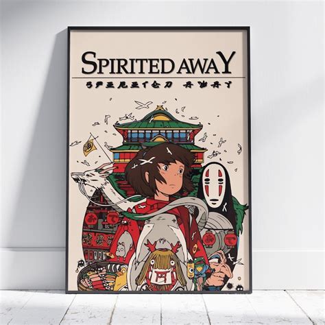 spirited  poster etsy