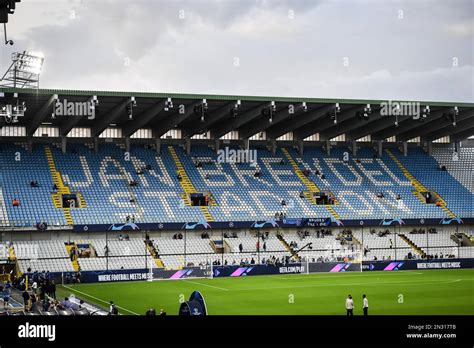 General View During The Uefa Champions League Group B Football Match