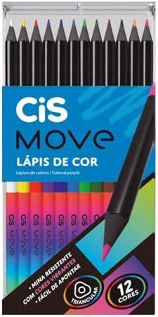 Lápis de Cor Staedtler Noris Colour 61 SET6 ST 12 12 Cores Kit