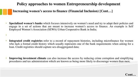 Gender Issues In Entrepreneur Development Ppt Download