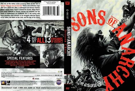 CoverCity - DVD Covers & Labels - Sons of Anarchy - Season 3