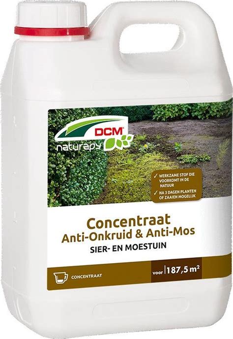 Dcm Anti Onkruid Anti Mos Totaal Concentraat Algen Mosbestrijding