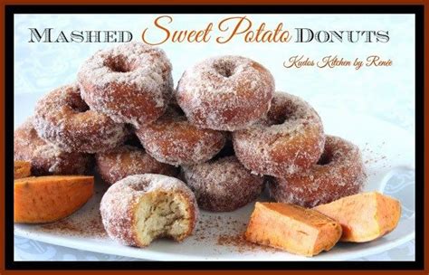 Today Im Sharing This Fantastic Recipe For Mashed Sweet Potato Donuts