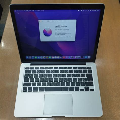 目立った傷や汚れなしMacbookPro 2015 13inch A1502 i5 2 7GHz バッテリー新品の落札情報詳細