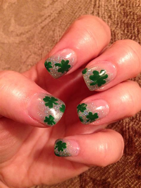 St Patty S Day Nails St Patricks Day Nails St Patricks Nail Designs