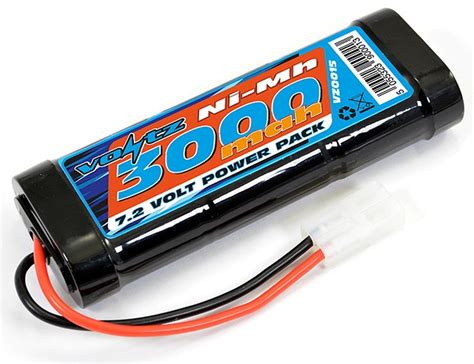 Voltz Mah V Nimh Race Battery Pack With Tamiya Plug Time