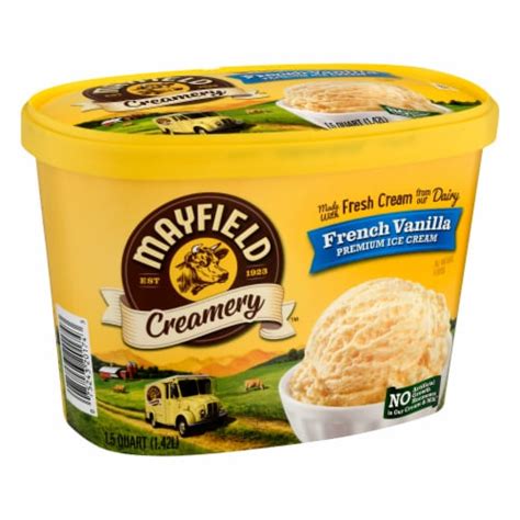 Mayfield Creamery® French Vanilla Ice Cream Tub 1 5 Quart Ralphs